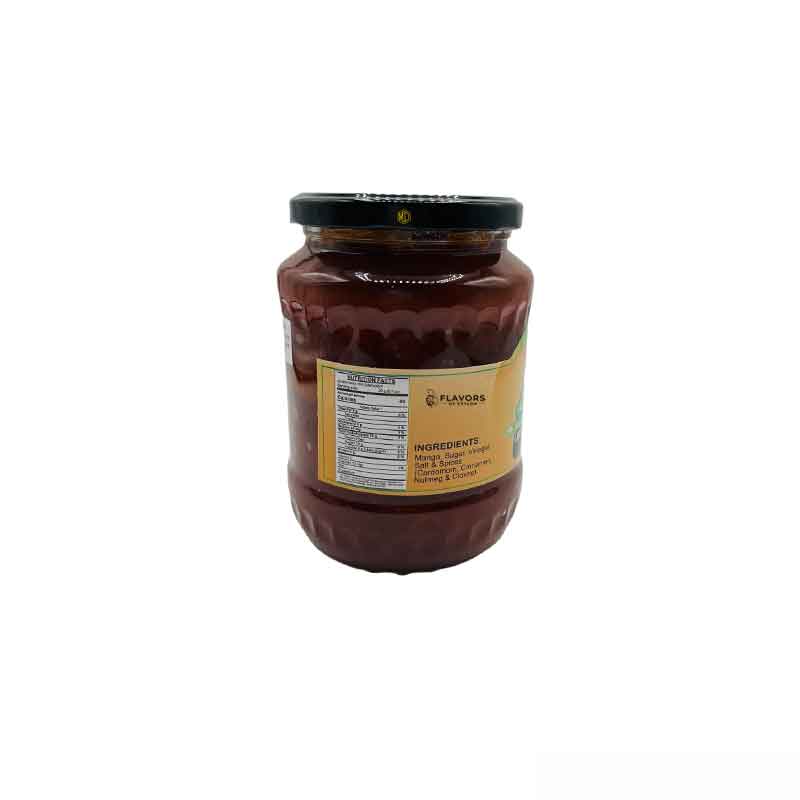 Sri Lankan Groceries USA Flavors of Ceylon MD Mango Chutney - 900g (Large Bottle)