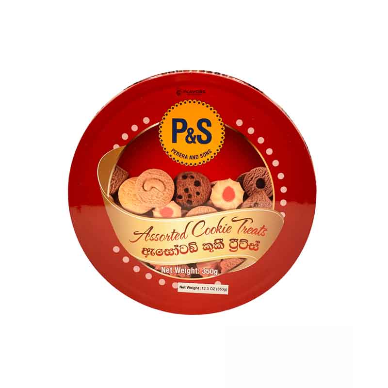 Sri Lankan Groceries USA P&S P&S Assorted Cookie Treats - 350g