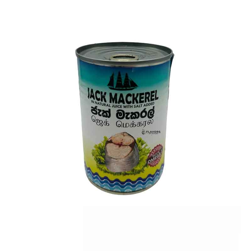 Sri Lankan Groceries USA Flavors of Ceylon Jack Mackerel - 425g