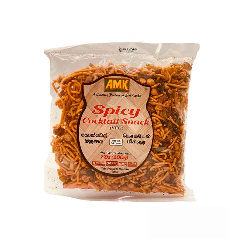 Sri Lankan Groceries USA AMK AMK Spicy Cocktail Snacks - 200g