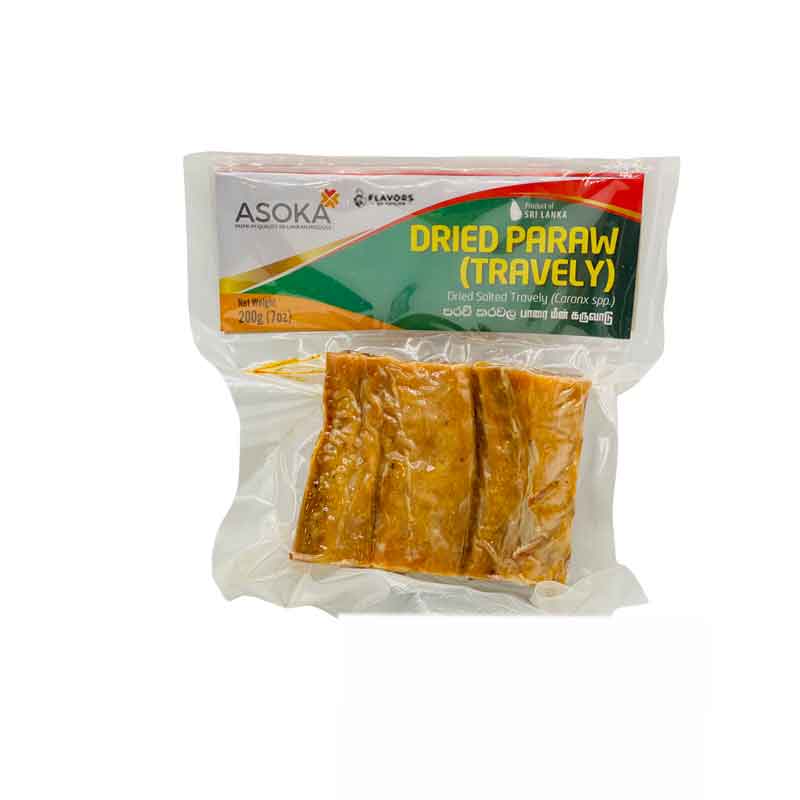 Sri Lankan Groceries USA Asoka Asoka Dry Paraw Fish (Travely) - 200g