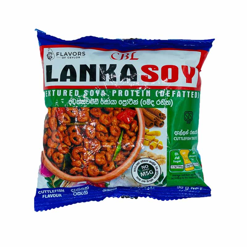 Lanka Soy Soya meat Cuttlefish Flavor