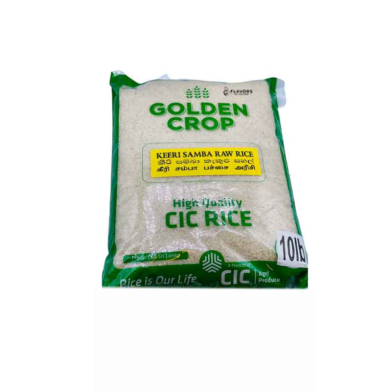 Sri Lankan Groceries USA CIC CIC White Keeri Samba Raw rice - 10lb