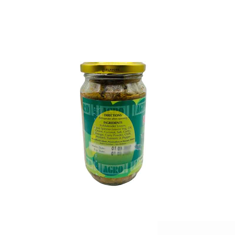Sri Lankan Groceries USA Flavors of Ceylon Agro Kohila Dalu Curry - 350g