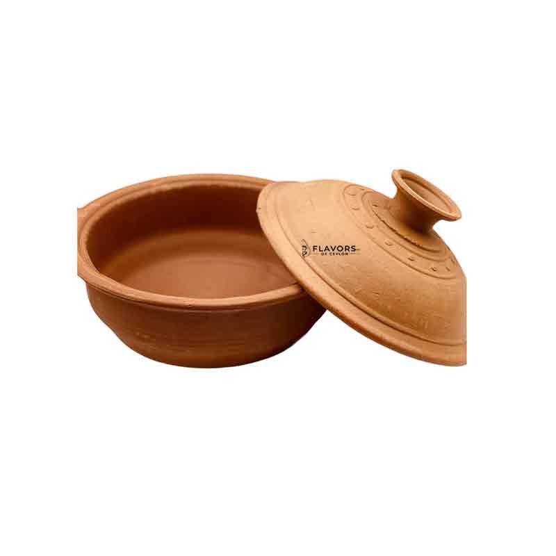 Clay Pot with Lid 10"