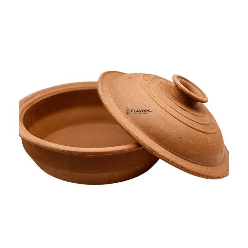 Clay Pot with Lid 12"