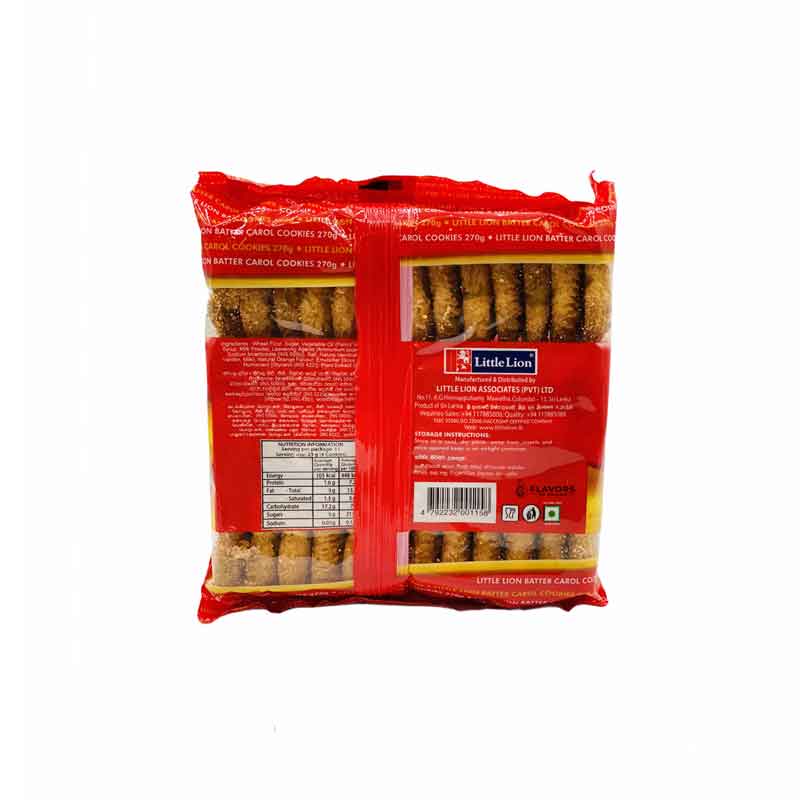 Little Lion Batter Carol Cookies - 270g