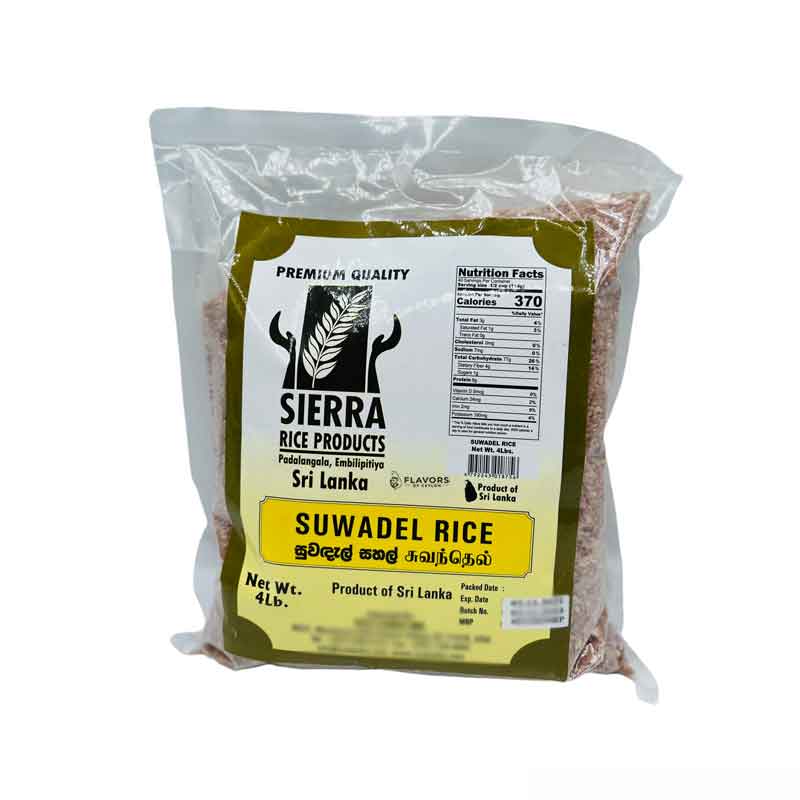 Red Suwadel RIce - 4lb – Flavors of Ceylon