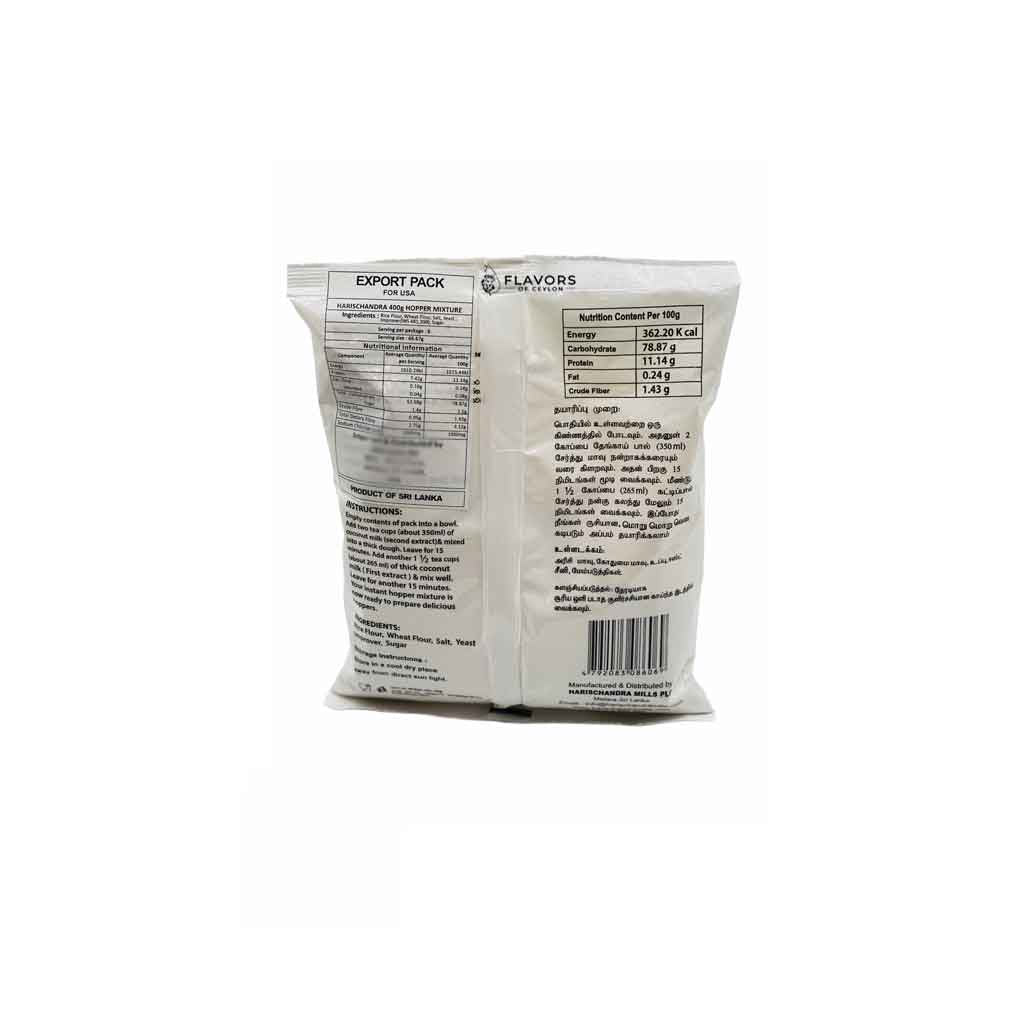 Harischandra Hopper Flour Mix - 400g