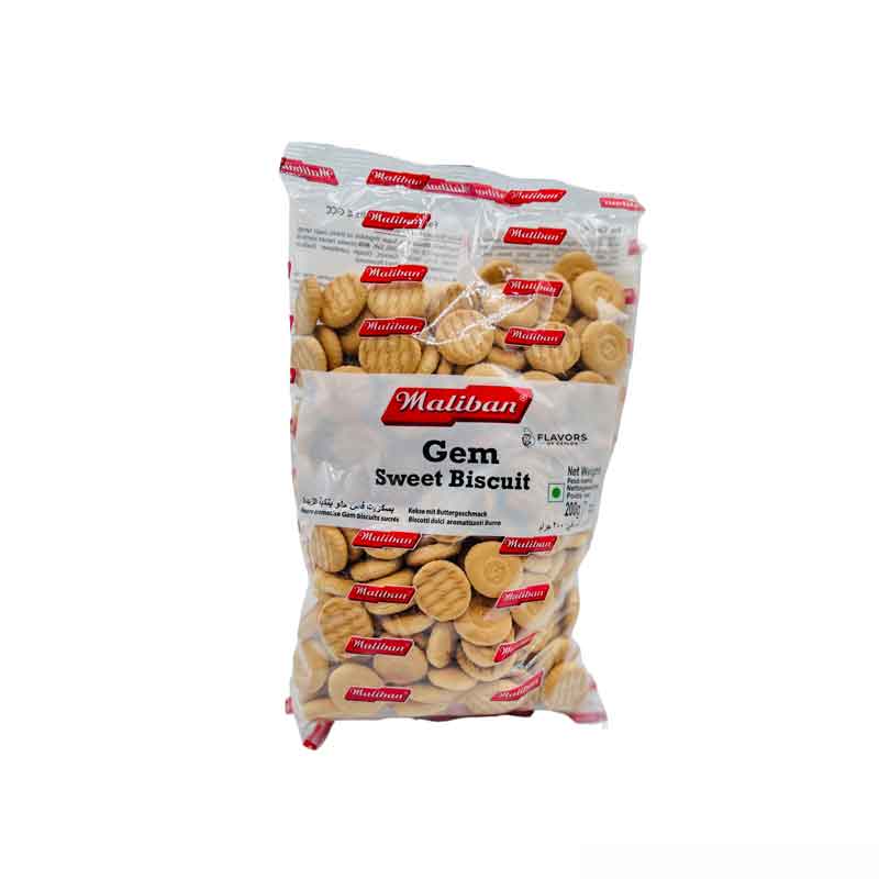 Sri Lankan Groceries USA Maliban Maliban Gem Biscuits - 200g