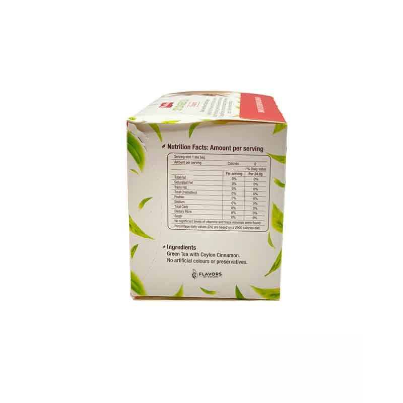Maliban Green Tea with Cinnamon - 20 Tea Bags
