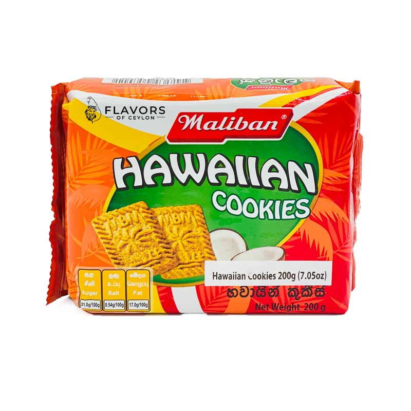 Hawaiian Cookies