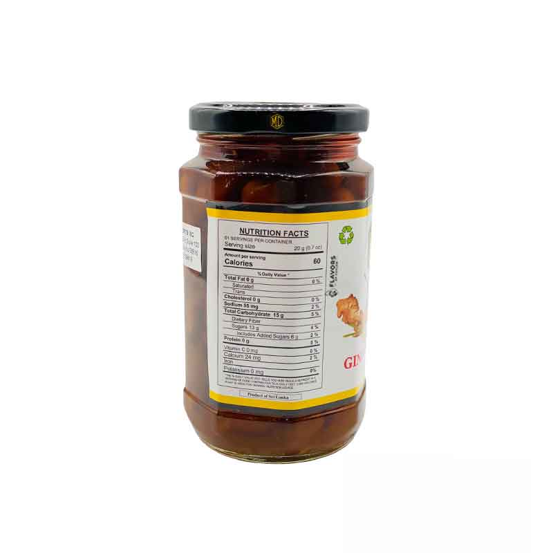 Sri Lankan Groceries USA MD MD Ginger Preserve - 450g