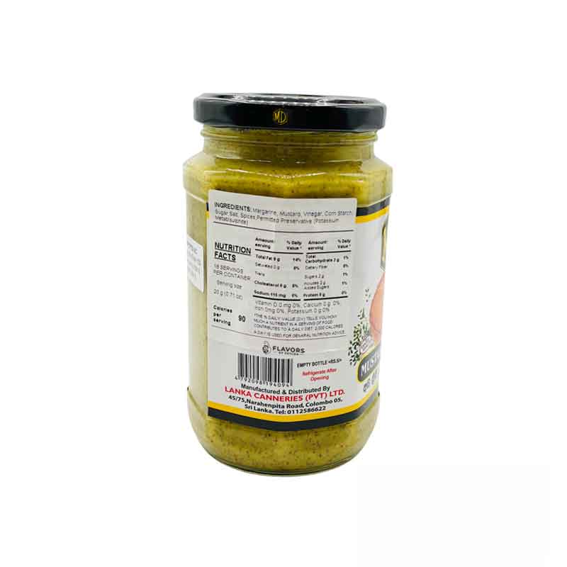 Sri Lankan Groceries USA MD MD Mustard Cream