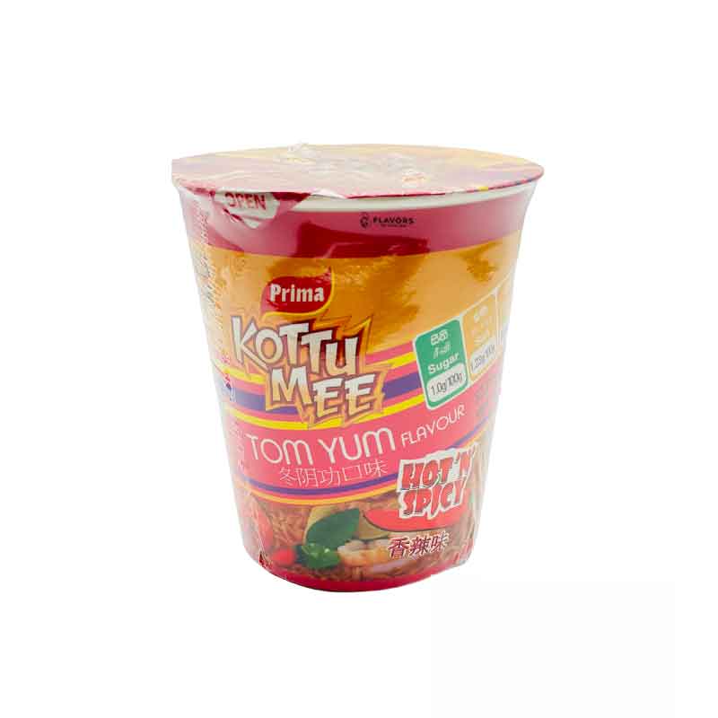 Sri Lankan Groceries USA MD Prima Kottume Cup Noodles - Tomyum