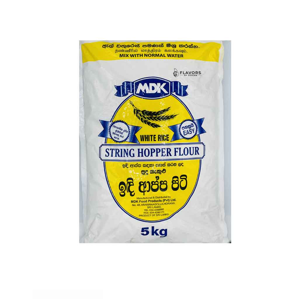 MDK White String Hopper Flour - 5kg(11lb) – Flavors of Ceylon